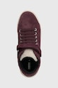 Geox sneakers de piele întoarsă pentru copii J36HYC 022BH J THELEVEN WPF violet J36HYC.022BH.28.35