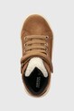 Geox sneakersy zamszowe dziecięce J36HYC 022BH J THELEVEN WPF brązowy J36HYC.022BH.28.35