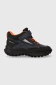 Geox buty dziecięce imitacja skóry licowej granatowy J36L0C.0MEFU.24.27