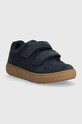 Detské semišové tenisky Geox J36LDD.022FU.28.35 tmavomodrá AW23