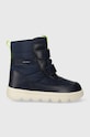 Geox gyerek téli csizma J36LFB 0FU54 J WILLABOOM B AB textil sötétkék J36LFB.0FU54.28.35