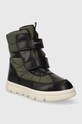 Geox gyerek téli csizma J36LFB 0FU54 J WILLABOOM B AB J36LFB.0FU54.28.35 zöld AW23