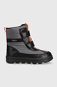 Geox gyerek téli csizma J36LFB 0FU54 J WILLABOOM B AB textil fekete J36LFB.0FU54.28.35