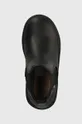 μαύρο Παιδικές δερμάτινες μπότες τσέλσι Geox J36LDB 00043 J THELEVEN