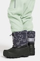 Chłopiec Didriksons śniegowce dziecięce LUMI KIDS BOOTS 504909 bordowy