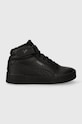 Puma gyerek sportcipő Carina 2.0 Mid WTR Jr nappa bőr fekete 387380
