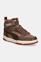 Detské tenisky Puma RBD Game WTR Jr imitácia semišu hnedá 388449