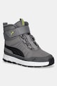 Дитячі чоботи Puma Evolve Boot AC+ PS з утепленням сірий 392645