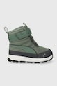 Detské zimné topánky Puma Evolve Boot AC+ Inf zateplené zelená 392646