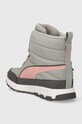 Chłopiec Puma buty zimowe dziecięce Evolve Boot Puretex Jr 392647 szary