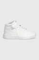 Dětské sneakers boty Puma Rebound V6 Mid AC+ PS 393832 bílá AW25