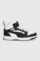 Puma gyerek sportcipő Rebound V6 Mid AC+ PS 393832 fekete AW25