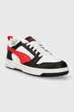 Puma gyerek sportcipő Rebound V6 Lo Jr 393833 piros SS25