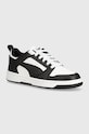 Puma gyerek sportcipő Rebound V6 Lo Jr Planet friendly fekete 393833