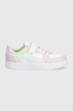 Dětské sneakers boty Puma Caven 2.0 Block AC+ PS 394462 fialová AW24