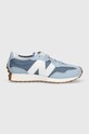Αθλητικά New Balance GS327MQ δέρμα σαμουά μπλε GS327MQ