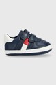 Tommy Hilfiger sneakersy niemowlęce Planet friendly granatowy T0B4.33090