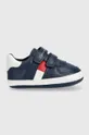 granatowy Tommy Hilfiger sneakersy niemowlęce Dziecięcy