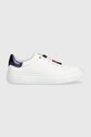 Tommy Hilfiger sneakersy dziecięce imitacja skóry licowej biały T3A9.32963.35.40