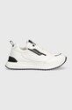 Calvin Klein Jeans sneakersy dziecięce imitacja skóry licowej biały V3B9.80739.30.34