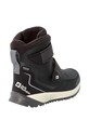 Παιδικές χειμερινές μπότες Jack Wolfskin POLAR BEAR TEXAPORE HIGH VC μαύρο 4036723