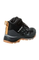 czarny Jack Wolfskin buty zimowe dziecięce VILLI HIER TEXAPORE MID