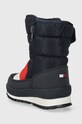 Chłopiec Tommy Hilfiger śniegowce dziecięce T3B6.33164.24.34 granatowy