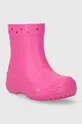 Дитячі гумові чоботи Crocs рожевий