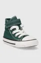 Παιδικά πάνινα παπούτσια Converse πράσινο