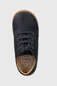 Dětské kožené polobotky Pom D'api námořnická modř P1ACBG0403.19.23