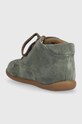 Chlapec Detské semišové poltopánky Pom D'api P1AGDO0403.24.25 zelená
