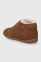 Dječaci Dječje polucipele od brušene kože Pom D'api FLEX-UP BOTTINE FUR P1BBCG0402.24.25 smeđa