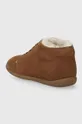 Παιδικά κλειστά παπούτσια σουέτ Pom D'api FLEX-UP BOTTINE FUR Πάνω μέρος: Δέρμα σαμουά Εσωτερικό: Υφαντικό υλικό Σόλα: Συνθετικό ύφασμα