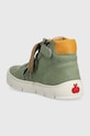 Chlapec Detské kožené poltopánky Pom D'api START TOP P1CBCJ0404.28.30 zelená
