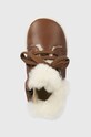 Pom D'api gyerek télicipő bőrből START TOP FUR barna P1CCAP04R1.21.23