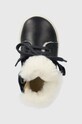 Pom D'api ghete de iarna pentru copii din piele START TOP FUR bleumarin P1CCAP04R2.21.23