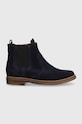 Pom D'api cizme chelsea din piele intoarsa BROTHER JODZIP neizolat bleumarin P1OADZ04R2.28.30