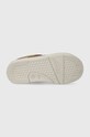 Детские кожаные полуботинки Pom D'api MOUSSE ZIP TREK P1PDBY0401.24.27 зелёный