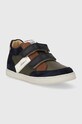 Pom D'api sneakersy dziecięce MOUSSE EASY RACING P1PECM0402.24.27 zielony AW23