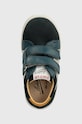 Pom D'api sneakersy skórzane dziecięce MOUSSE EASY PERFO granatowy P1PGAM0409.19.23
