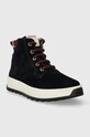 Pom D'api pantofi din piele intoarsa pentru copii FLOW BOOTS P1QPEP0402.31.34 bleumarin AW23