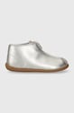 Dětské polobotky Pom D'api Kojenecký výrobek stříbrná P1UCAC04R2.19.23