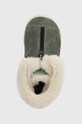 Pom D'api buty zimowe zamszowe dziecięce SWEET ZIP FUR szary P1VBDO0403.24.27