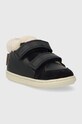 Shoo Pom ghete de iarna pentru copii din piele P4AXCI0402 bleumarin AW23