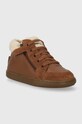 Детские кожаные зимние ботинки Shoo Pom P4BLCI0401 коричневый AW23