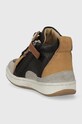 CHLAPEC Dětské kožené sneakers boty Shoo Pom P4LACJ0403.25.27 hnědá