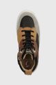 Shoo Pom sneakersy skórzane dziecięce brązowy P4LACJ0403.28.34