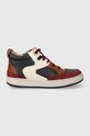 Shoo Pom sneakersy skórzane dziecięce skóra zamszowa granatowy P4LACM0402.28.34