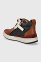 Chłopiec Shoo Pom sneakersy skórzane dziecięce P4LACM0402.28.34 granatowy