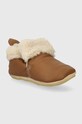 Chłopiec Shoo Pom kapcie skórzane dziecięce P4NCEX04R1.24.26 brązowy